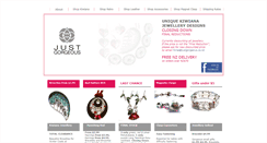 Desktop Screenshot of justgorgeous.co.nz